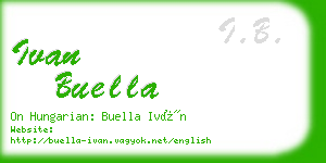 ivan buella business card